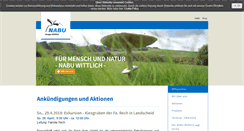 Desktop Screenshot of nabu-wittlich.de