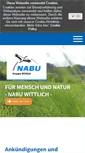 Mobile Screenshot of nabu-wittlich.de